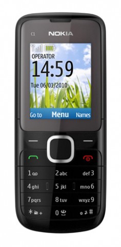 Nokia C1-01 fotoğraf