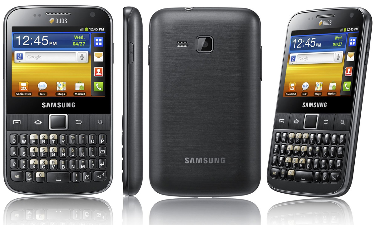 Samsung Galaxy Y Pro Duos GT-B5512 - Specs and Price - Phonegg