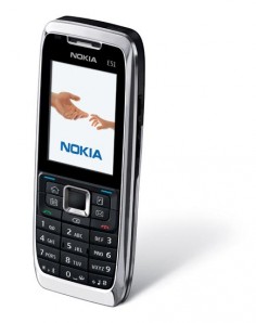Nokia E51 fotoğraf