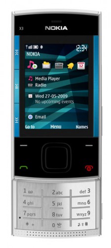 Nokia X3 photo