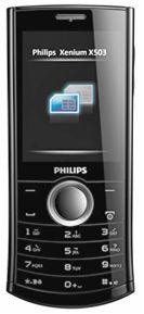 Philips Xenium X503 fotoğraf