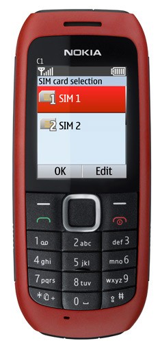Nokia C1-00 fotoğraf