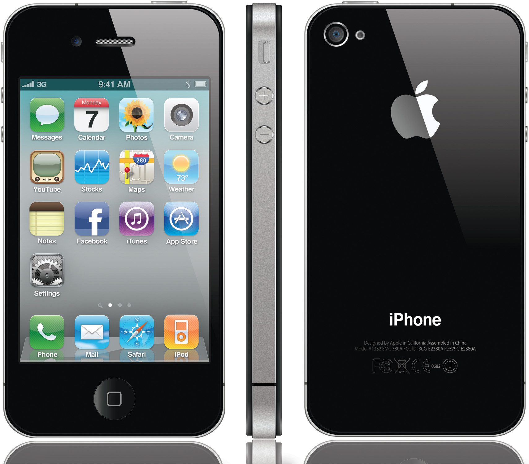 Apple iPhone 4 16GB - Specs and Price - Phonegg