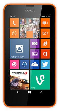 Nokia Lumia 630 تصویر